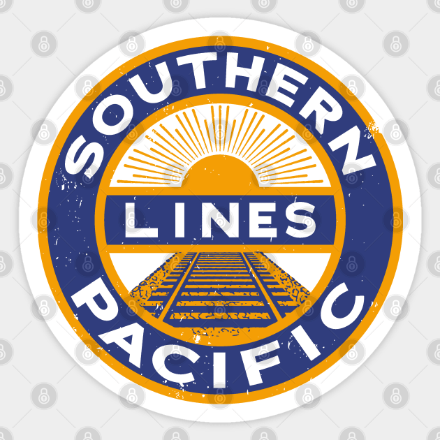 SOUTHERN PACIFIC LINES Sticker by BUNNY ROBBER GRPC